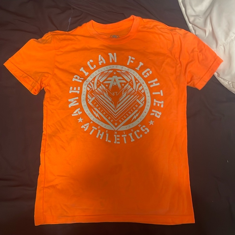 Kids american fighter shirt